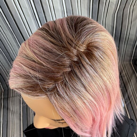 Belle Tress Alpha Blend in Rose Gold, Lace Front, Mono Part, NWT - Picture 7 of 9